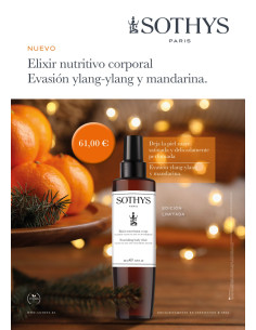 Elixir nourrissant corps - Evasion Ylang-ylang et mandarine de sothys en EstéticaCosmética