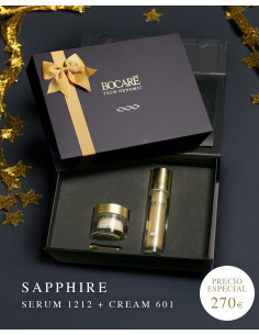 El sérum 1212 y la crema 601 de la linea sapphire de Bocaré en un pack de oferta a un precio increible en EstéticaCosmética.