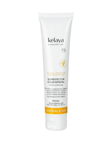 ceutical-k-sun-bioprotector-solar-mineral-corporal-100ml-kelaya. A la venta en EstéticaCosmética
