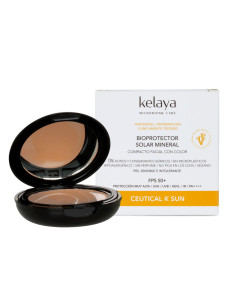 BIOPROTECTOR SOLAR MINERAL FACIAL COMPACTO
Con color de Kelaya. A la venta en EstéticaCosmética