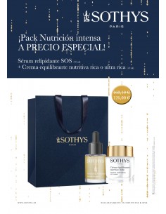 Pack nutrición intensa Sothys en oferta especial en EstéticaCosmética.