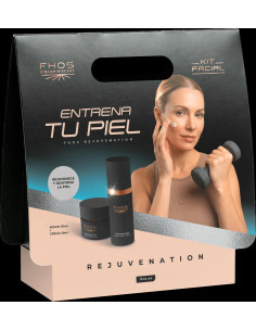 Box con suero y crema Rejuvenation Fhos con tecnología bioluminiscente. Entrega gratuita en 24h en EstéticaCosmética.