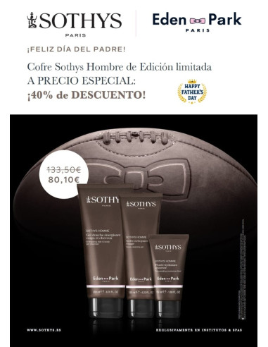 Pack sothys hombre. Día del padre en estéticacosmética