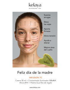 Pack infusion 7C de Kelaya más piedra Ghua Sha de regalo en EstéticaCosmética