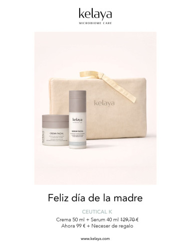 Pack Ceutical K día de la madre con neceser de regalo en EstéticaCosmética